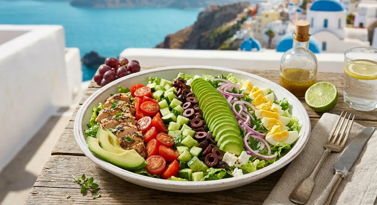 The Greek Cobb Salad